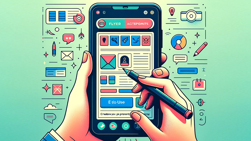 스마트폰 미디어 컨텐츠 이미지