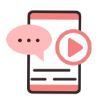 스마트폰 실행 이미지